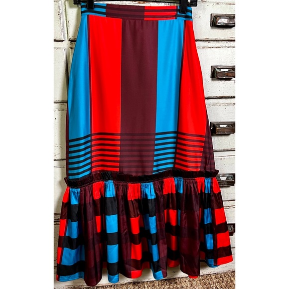 Anthropologie Eva Franco Striped Skirt 2 - Picture 2 of 10